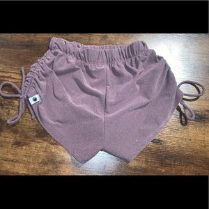 five dancewear airbrush cinch shorts